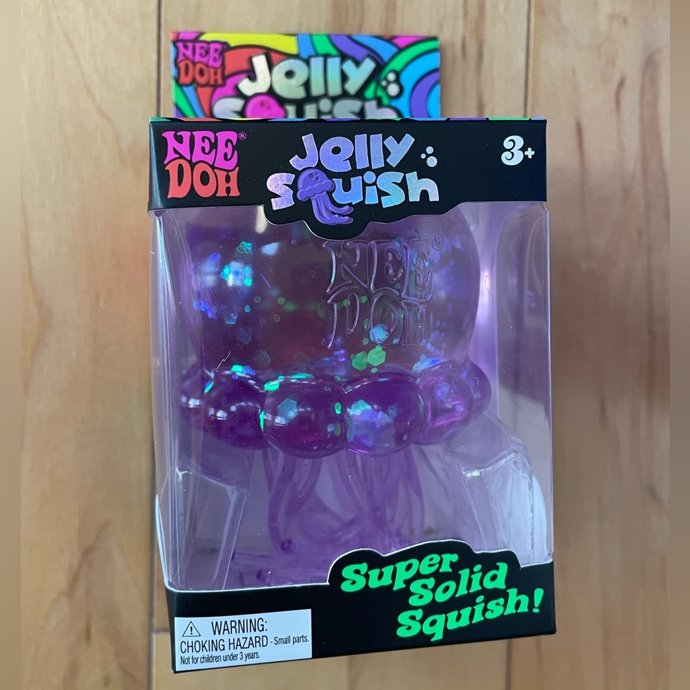 NeeDoh Jelly Squish- Purple